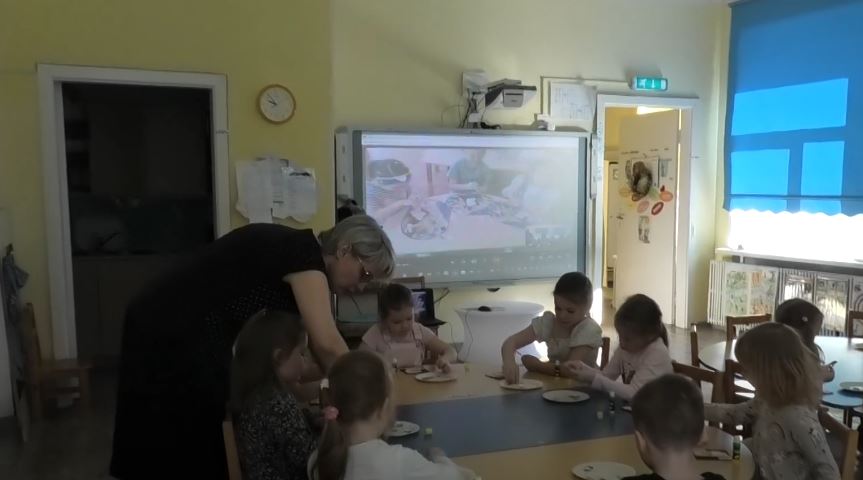 Meistriklass koos Julia Rušakovaga ja Narva lasteaiaga Potsataja 22.03.2022 ESN TV