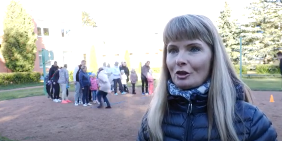 Euroopa Spordinädal Sillamäe lasteaias Päikseke 27.09.2022 ESN TV + lasteaia video