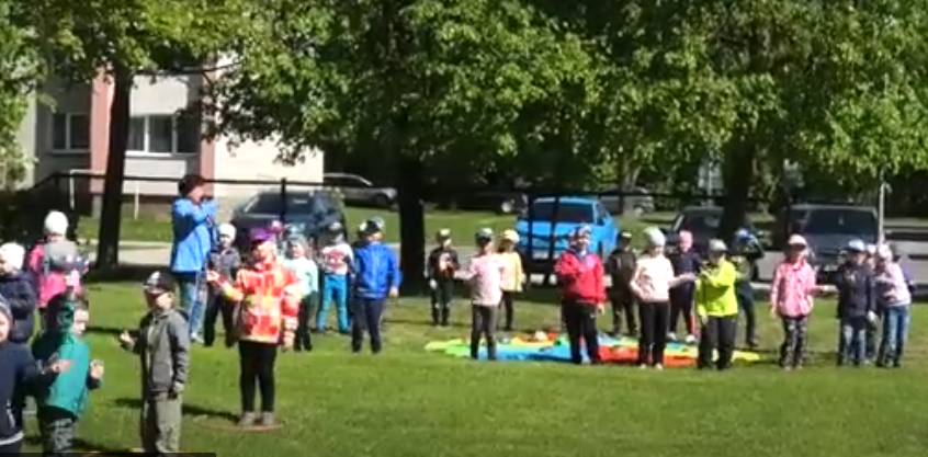 Lastekaitsepäev Sillamäe lasteaias Päikseke 1.06.2021 ESN TV