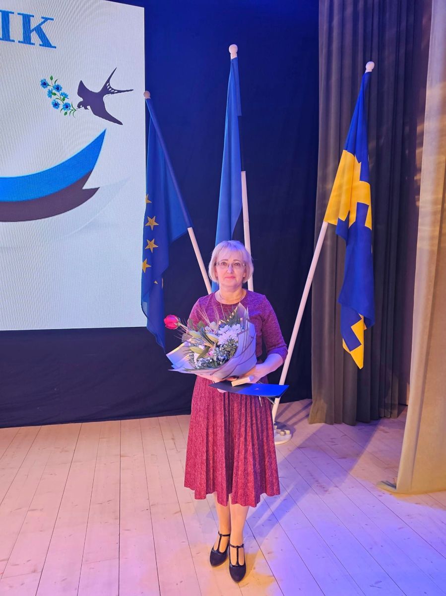 Õnnitleme Galina Egorenkot tänukirja saamisega Sillamäe Linnavalitsuse pool! 24.02.2024