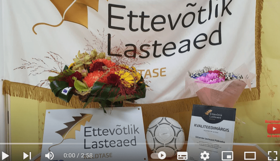 Kuldtase 2022. Hariduskopteri video.