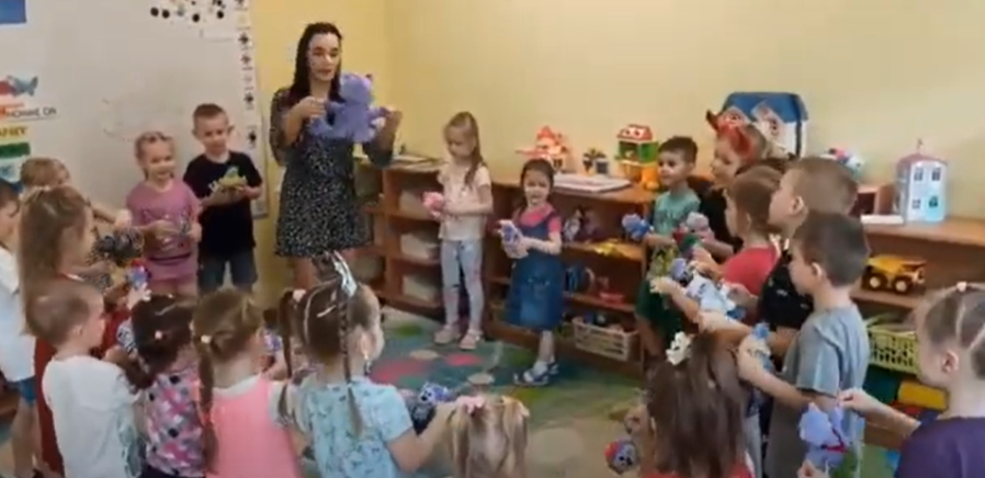 Sõber Karu meie Sõbrapäeval. 15.02.2023