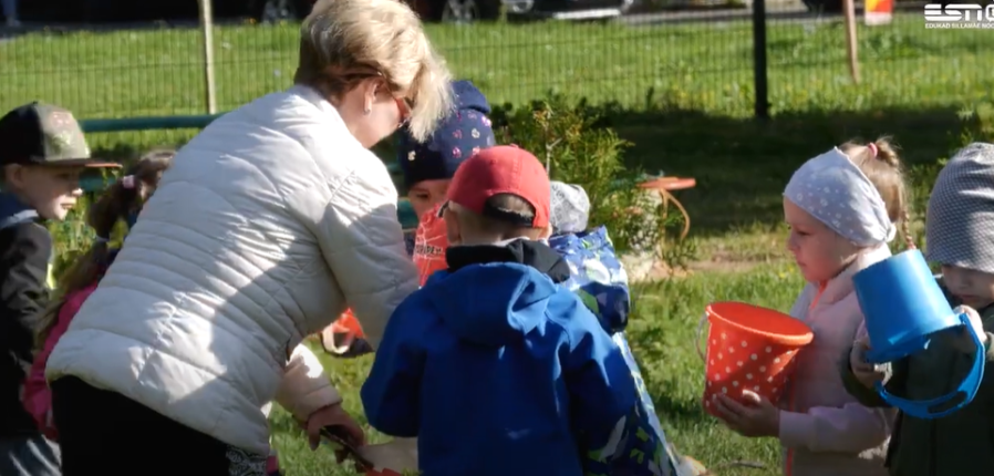 ESN TV. Maailmakoristuspäev Sillamäe lasteaias Päikseke 14.10.2023