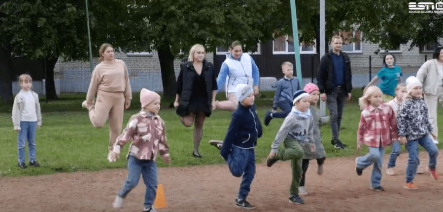 ESN TV. Euroopa Spordinädal Sillamäe lasteaias Päikseke 14.10.2023