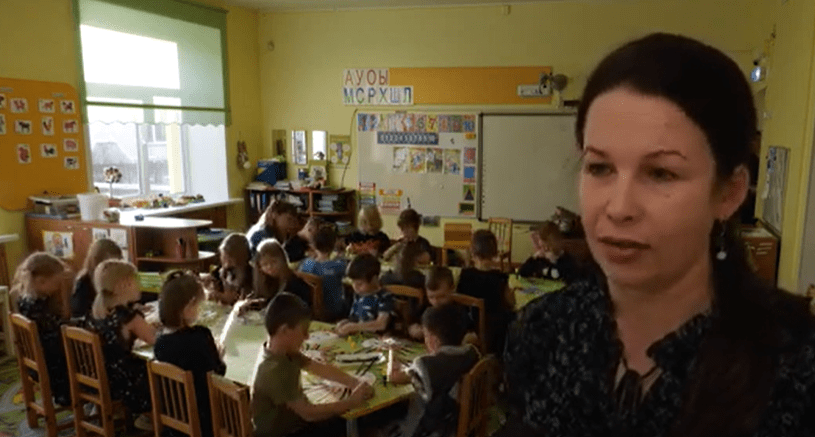 ESN TV. Eestikeelse õppele ülemineku ettevalmistamine Sillamäe lasteaias Päikseke. 30.11.2023