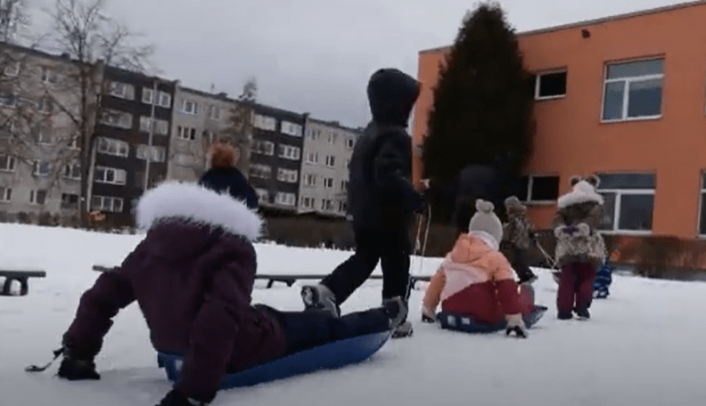 ESN TV. Vastlapäev Sillamäe lasteaias Päikseke 21.02.2024