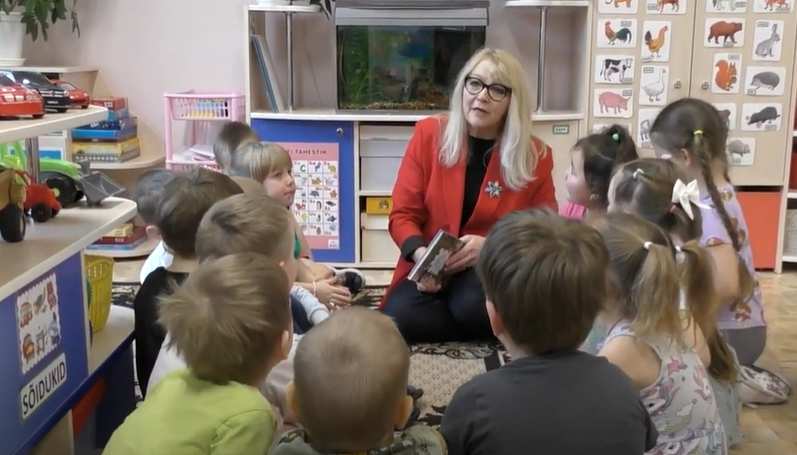 ESN TV ja lasteaia videod. Pea Peale Pööratud õppetegevused Sillamäe lasteaias Päikseke. 26.03.2024