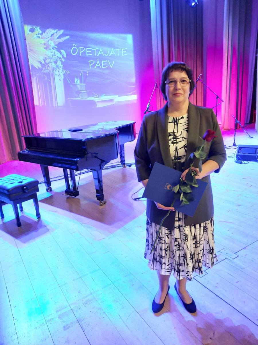 Parim õpetaja 2021 on Natalja Tšernõševa!
