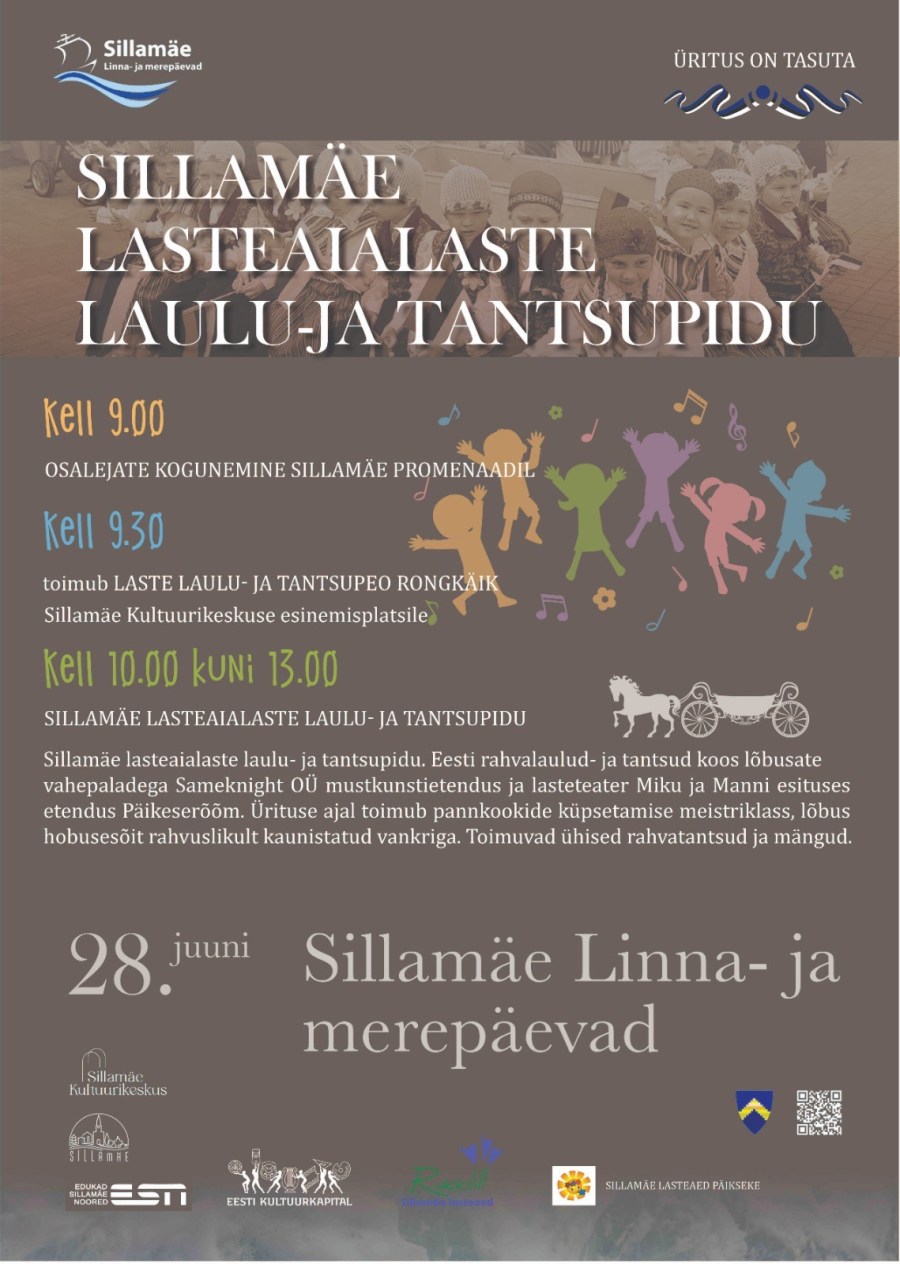 Sillamäe lasteaialaste laulu- ja tantsupidu 13.06.2024
