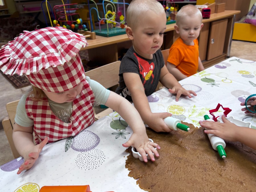 Piparkookide küpsetamine