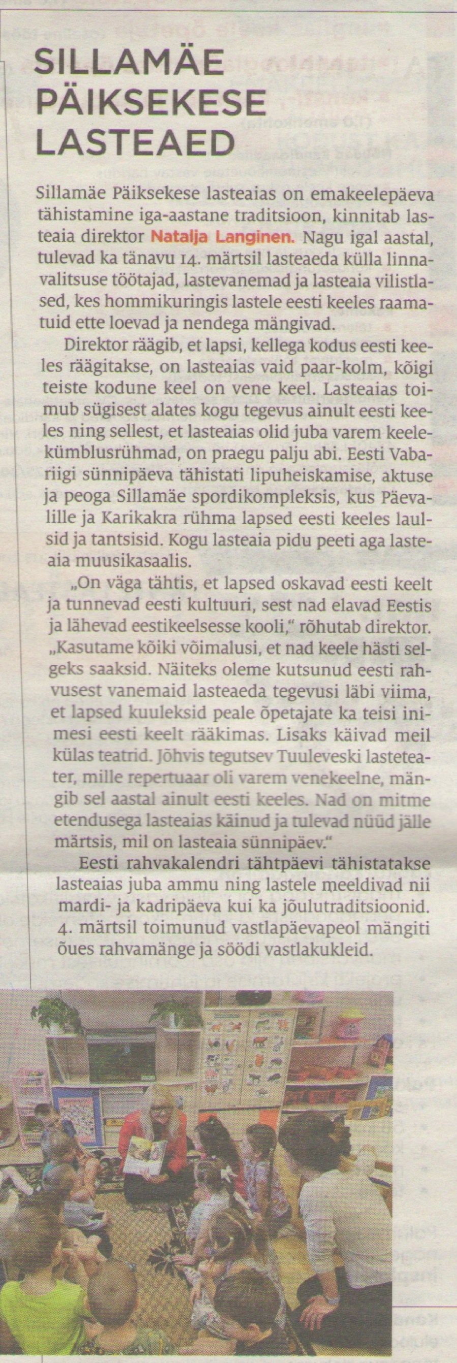 Õpetajate Leht nr 9, 11.03.2025