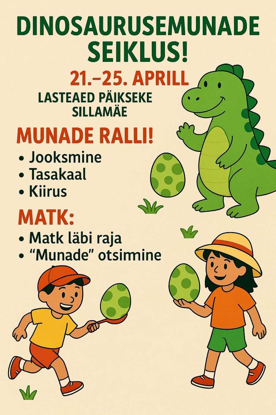 Dinosaurusemunade seiklus