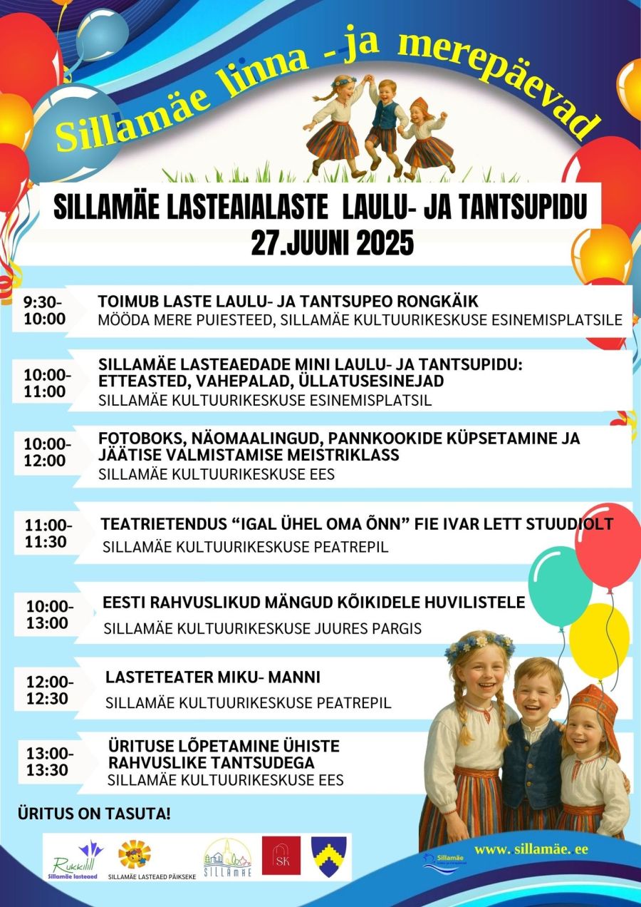 Sillamäe lasteaialaste laulu- ja tantsupidu