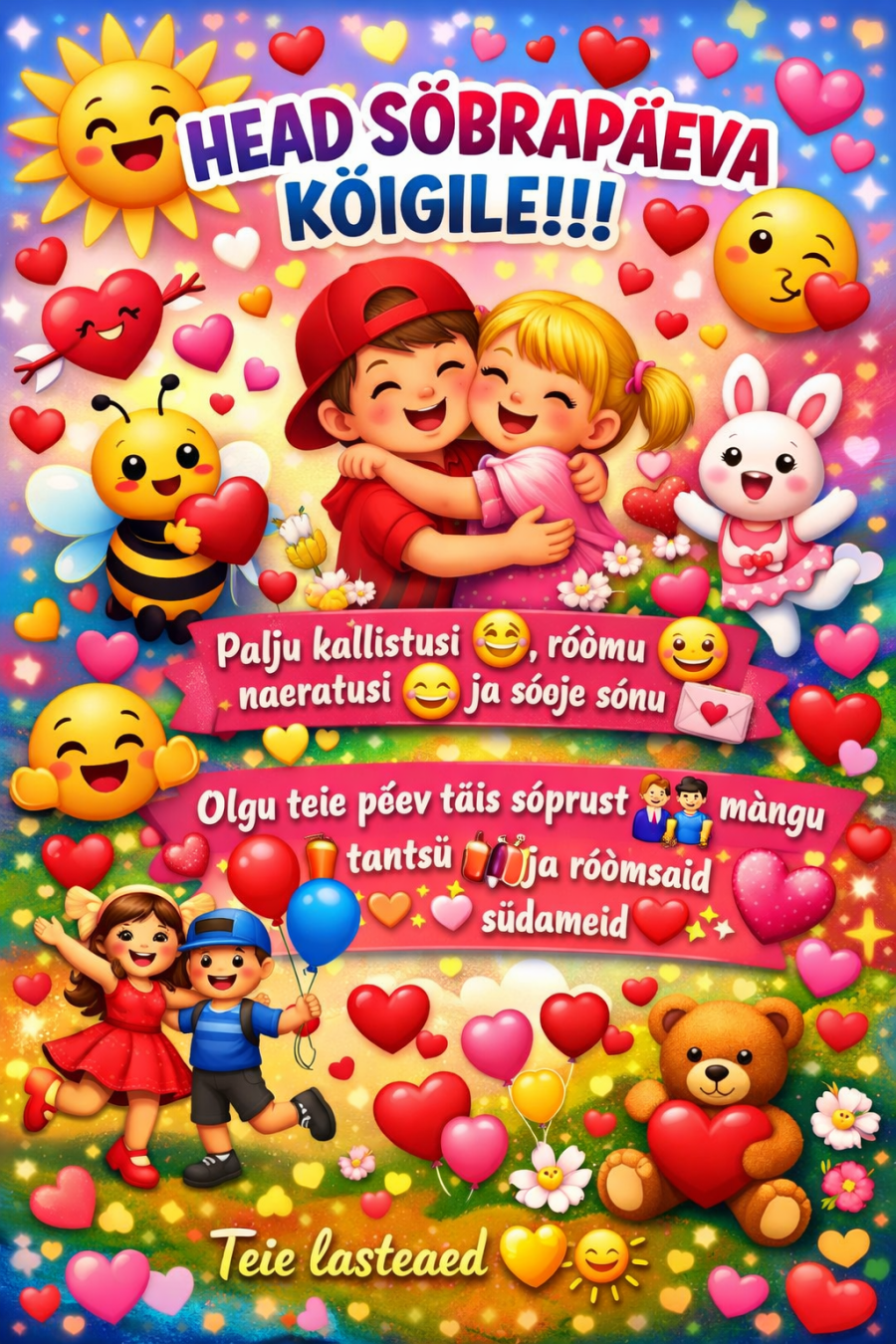 HEAD SÕBRAPÄEVA KÕIGILE!!!